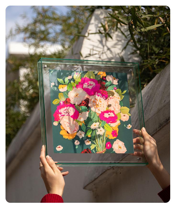Colorful Acrylic Poster Stand